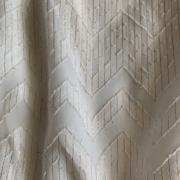 Torrid ivory and gold dress - Picture 2 of 3